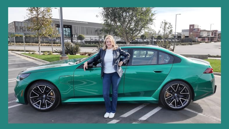 Me With The 2025 Bmw M5